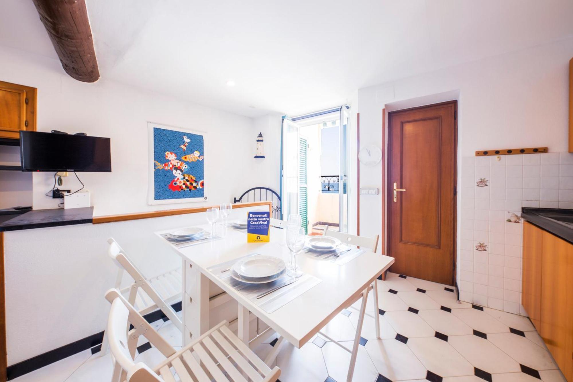 Casaviva Family Beachfront House In Camogli Kültér fotó